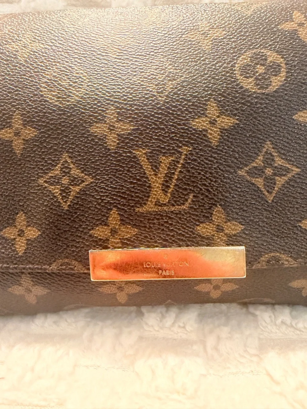 Louis Vuitton Favorite MM Monogram Shoulder Bag